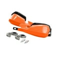 thumbnail image 4 of Protectores de manos para motocicleta, protección para manillar, funda protectora, durabilidad, piezas modificadas naranja, 4 of 9