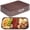 Brown, variant on DTFMZOV 9 Pack Disposable Paper Food Serving Crawfish Trays for Party, Brown 16 inch Paper Plates Platters, Charcuterie Boards for Friut, Dessert, Cookie and BBQ