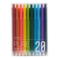 thumbnail image 2 of Colored Gel Pens 0.5Mm Retractable, Quick-Drying Smudge-Resistant Ink, Colorful Multi-Color Ink Fine Point Comfort Grip Pens for Journaling Note-Taking Drawing, 20 Piece, 2 of 9