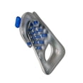 thumbnail image 3 of Swim Central 66" Inflatable Blue and Silver French Pocket Swimming Pool Lounger, 3 of 3