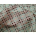 thumbnail image 4 of oneOone Silk Tabby Fabric Tartan Check Print Fabric BTY 42 Inch Wide, 4 of 4