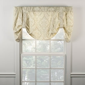 Waverly Donnington Box Pleat Window Valance 52x18 Walmart Com