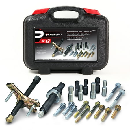 Powerbuilt Harmonic Balancer Puller and Installer Set - 648637