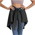 thumbnail image 5 of HongQid Women Yoga Ballet Tennis Skirts Tie Up Skirts Sport Wrap Short Skirt Cover Up Running Wrap Athletic Skirt, 5 of 7