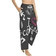 thumbnail image 2 of Daiia I Love Coffee Women's Sleep Pant with Pockets and Drawstring,Pajama Pants-X-Large, 2 of 9