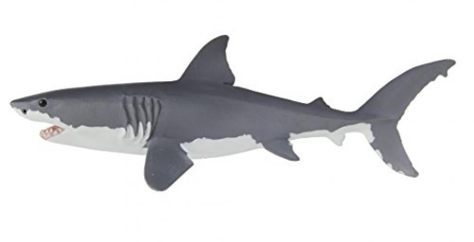 Realistic Detailed Hand Painted Mako Shark Safari Plastic PVC Figure 