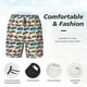 thumbnail image 3 of Balery Train Bañador para hombre, shorts de playa de secado rápido con entrepierna y forro de compresión-Large, 3 of 6