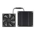 thumbnail image 2 of Exhaust fan,Kit Chicken Solar Panel Fan Sheds Kit Window Fan Chicken Coops Sheds Kit Weatherproof Solar Kit Fan Panel Kit - Provides Sheds 3w Chicken Solar Fanweatherproof Kit Coops Fan Panel -, 2 of 7