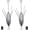 4OZ-2PCS, variant on Sputnik Sinker Fishing Weights Saltwater Surf Casting Spider Sinkers Long Tail Fishing Weights for Catfish Beach Sand Ocean 3oz-7oz