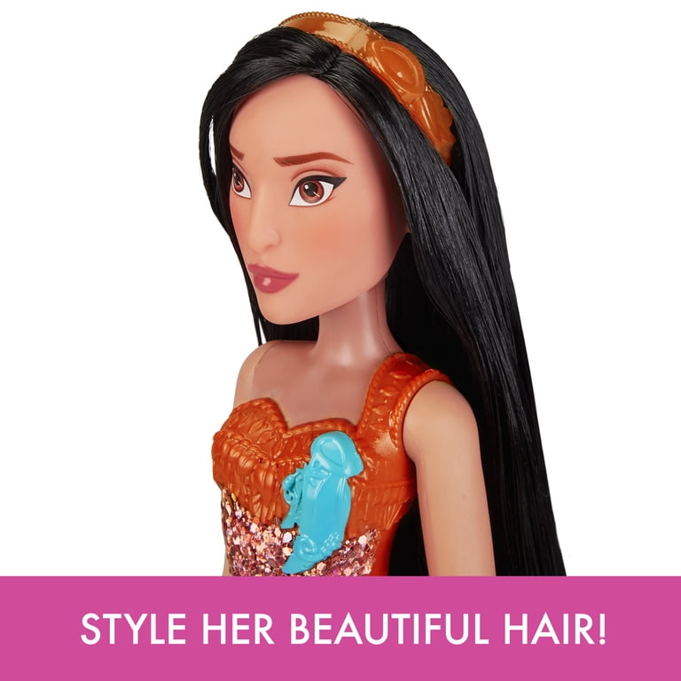 Disney Princess Royal Shimmer Pocahontas, Includes Accessories, for Kids  Ages 3+ - Walmart.com