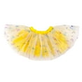 thumbnail image 2 of Gubotare Toddler Tutus for Girls Baby Girls Tutu Skirt with Headband, Toddler Girls Tulle with Diaper Cover Birthday Party Dress 3T 4T (Yellow,3-4 Years), 2 of 6