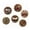 001-Holiday Sweets, variant on Lucahom DIY Diamond Art Painting Christmas Ornaments, 12 Pcs Pearl Art Hanging Ornaments with Nativity, Christmas Tree Hanging Decorations for Kids, Xmas Decor, 2.95 in, 1 Set