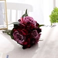 thumbnail image 4 of Ramo de flores artificiales Cateissary Morado oscuro, 4 of 6