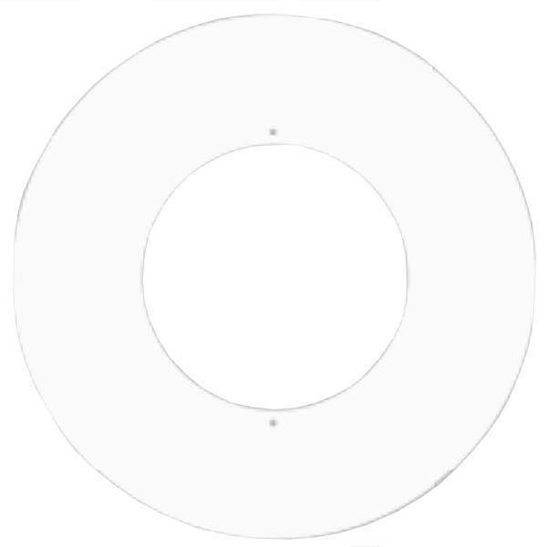 Green Creative Green Creative 98569 4.1" White Downlight Goof Ring