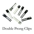 thumbnail image 2 of Ebo Silver Double Prong Clips Hair Accessories For Hair Styling 80 Pcs, 2 of 2