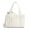 Beige, variant on Boxy Tote Bag for Women, Crossbody Bag with Zipper, Crush Bow Purses for Travel Work College