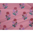 thumbnail image 4 of oneOone Polyester Lycra Fabric Leaves & Floral Block Print Fabric BTY 56 Inch Wide, 4 of 4