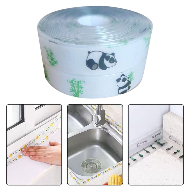 Sellador de Azulejos Soledad Estilo D Cinta de Sellado Impermeable 1MX3.8cm