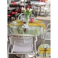 thumbnail image 6 of Outdoor Tablecloth with Umbrella Hole Zipper Vintage Dragonfly Round Tablecloth 54" Waterproof Outside Table Cloth Abstract Retro Oil Painting Patio Table Cover Tablecloths for Picnic Party, 6 of 8