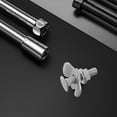 thumbnail image 4 of MOVTOTOP Durable Metal Camber Edge Guide Securing Clips for RV Silver Lightweight Easy to Install M 8, 4 of 7