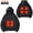 Black, variant on Plus Size Unisex Heated Hoodie with USB Rechargeable Thermal Sweatshirt, Washable Electric Warming Pullover for Men and Women | 3 Heat Carbon Fiber Winter Hoodie for Outdoor Sports
