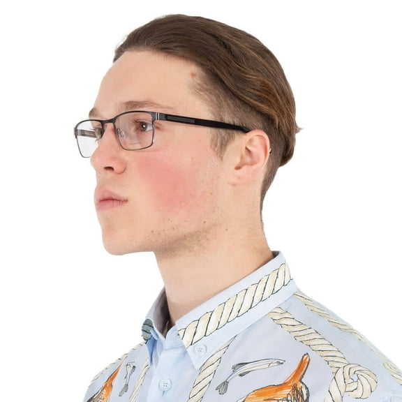 Tommy Hilfiger Demo Rectangular Men's Eyeglasses TH 1944 0RZZ 55