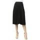 thumbnail image 1 of Falda plisada brillo sutil AMAD negro L AMAD SS22-F16, 1 of 6