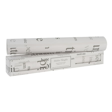 Scented Drawer Liner Vanilla Scentennials POSITIVE THOUGHTS (6 SHEETS) Scented Fragrant Shelf & Drawer Liners 16.5