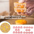thumbnail image 3 of YAOMOBB Forme de Pudding Biscuit Dessin Animé Coupe-Cookies Ensemble en Plastique 3D pour Biscuits Effrayants, 3 of 5