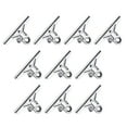 10 Pcs Sealing Clips Stainless Steel Clips Fixed Tail Clip Metal ...