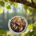 thumbnail image 2 of 7.4in Acrylic Jigsaw Puzzle Suncatcher – Sun Catcher Puzzle for Windows Hanging, Brain Teaser Travel Game B, 2 of 5
