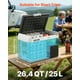 thumbnail image 2 of VEVOR Refrigerador portátil para coche de 12 voltios, congelador electrico de 26,4 cuartos para acampar, 2 of 9