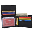 thumbnail image 6 of RFID Blocking Mens Genuine Leather Arizona Logo Credit Card ID Bifold Wallet, 6 of 21