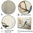 thumbnail image 3 of Designart "Simplistic Exotic Birds On Limb" Birds Of Paradise Picture Framed Wall Decor, 3 of 5