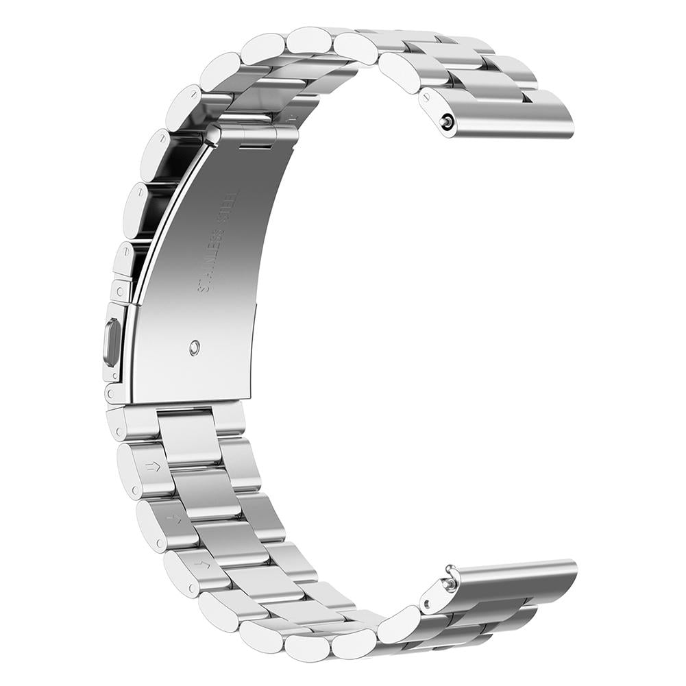 Fiewesey Band For Galaxy Watch 42mm Galaxy Watch 4 Galaxy Watch 5 40mm 44mm Watch 5 Pro 45mm mm Replacement Solid Stainless Steel Link Bracelet Band Strap For Samsung Gear S2 Black Walmart Com