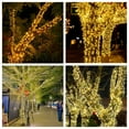 thumbnail image 6 of Solar-Powered LED String Lights with Copper Wire, Starry Fairy Lights for Christmas, Holiday, and Outdoor Decor, Waterproof, 8 Modes, USB/Battery Backup, Perfect for Garden, Patio, or Party, 6 of 9