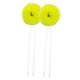 thumbnail image 4 of 2 cordones para patines con cascabeles, 25 cm, ligeros, para patinar. amarillo, 4 of 9