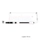 thumbnail image 3 of Cable Chicote Selector Ta Compatible Con Dodge Caravan 2.5L 3.0L 3.3L 1991 1992 1993 1994 1995 CAHSA Cable Chicote Acelerador, 3 of 7