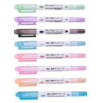 thumbnail image 2 of 8 Piece Curve Pen Set Dual Tip Linear Color Pens for Diary Paper Companion Gel Pens 8 Colors Shape, 2 of 5