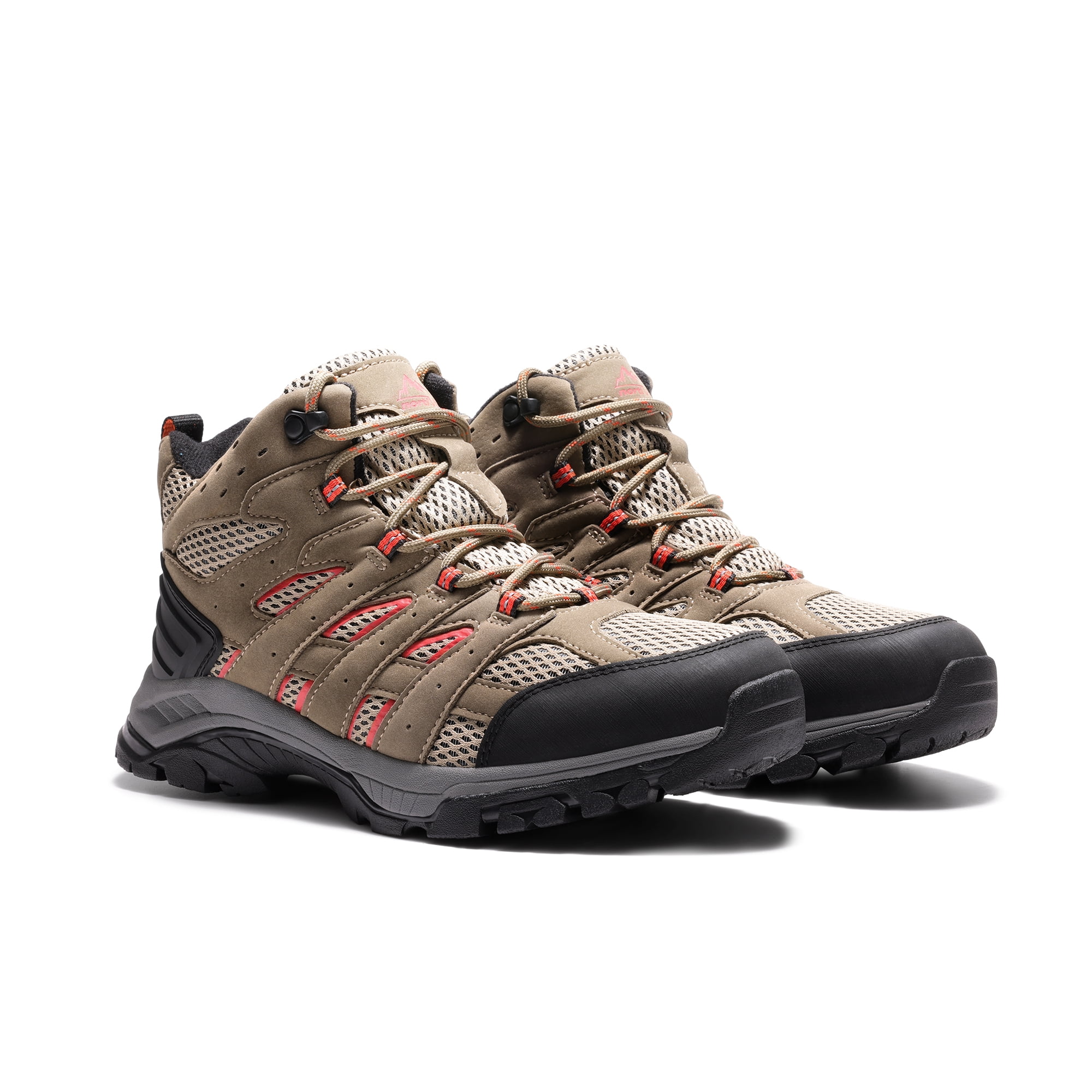 NORTIV 8 Women's Waterproof Hiking Boots Outdoor Trekking Mid Backpacking Mountaineering lightweight boots