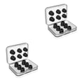 thumbnail image 3 of Seitruly 12 unids/set esponja de espuma viscoelástica tapones para los oídos almohadilla de repuesto para auriculares en la oreja transpirable y Type3 NO3, 3 of 5