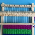 Mini Wooden Weaving Loom Weaving Art Toys for Children Hand Knitting