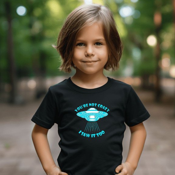 Flying Saucer, UFO Kids Heavy Cotton™ Tee