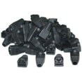 thumbnail image 1 of RJ45 Strain Relief Boots, Black, 50 Pieces Per Bag, 1 of 1