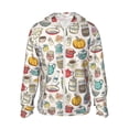 thumbnail image 1 of Balery Cooking Utensils Sudadera ligera de manga larga con capucha y protección solar UPF 50+ para hombre y mujer, ideal para pesca y running-Large, 1 of 7