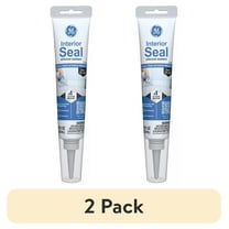 (2 pack) GE Seal Interior Kitchen & Bath, Pack of 1, Clear 2.8 oz Tube