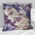 thumbnail image 2 of Designart "Victorian Coastal Tranquility: Classic Pattern XI" Floral Printed Throw Pillow, 2 of 5