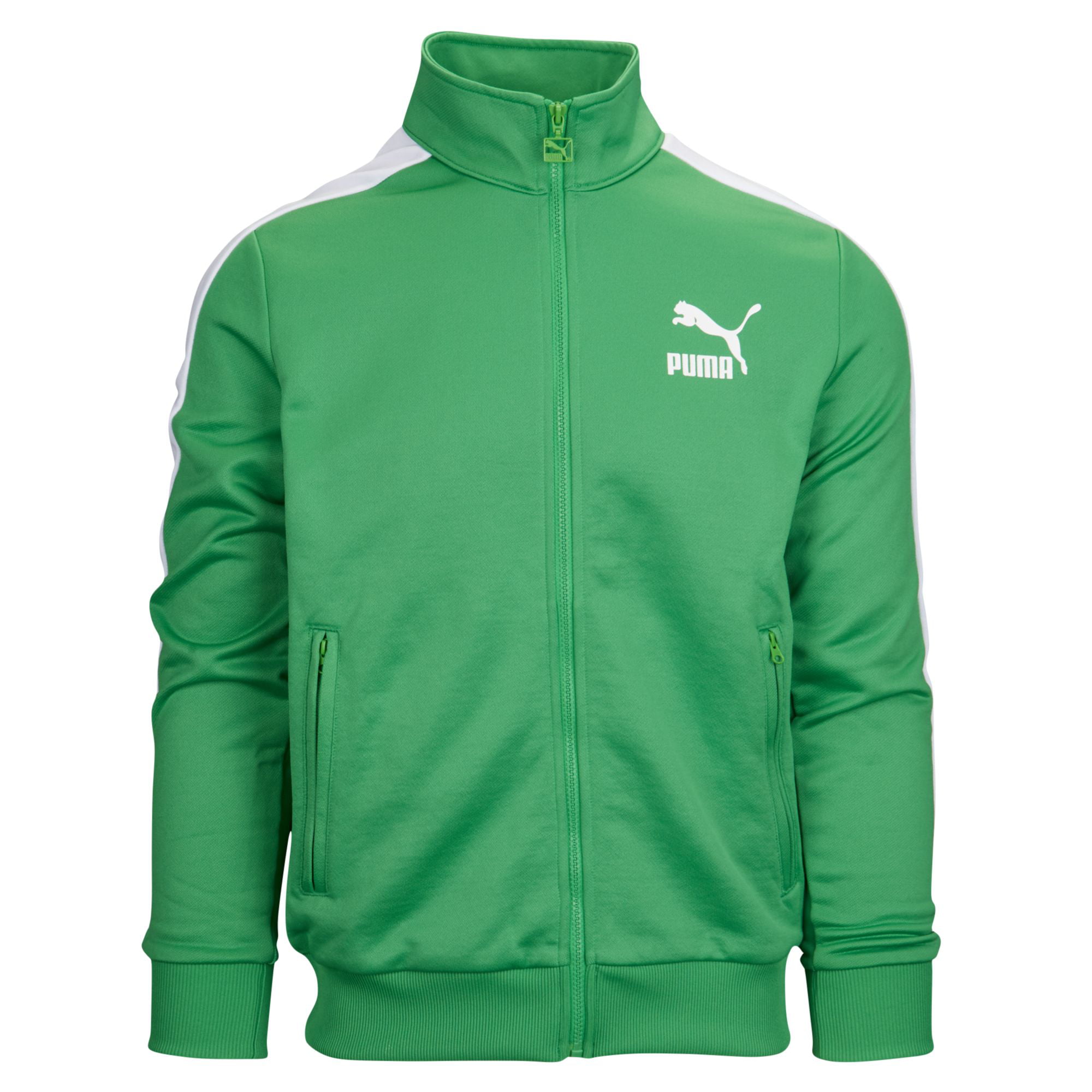 green puma track jacket