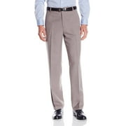 Kenneth Cole Reaction NEW Gray Mens Size 34X29 Flat Front Dress Pants