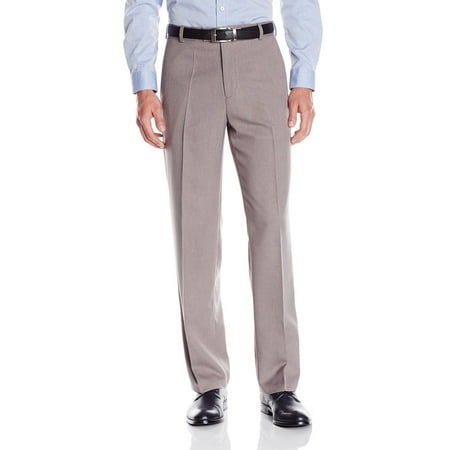 Kenneth Cole Reaction NEW Gray Mens Size 34X29 Flat Front Dress Pants